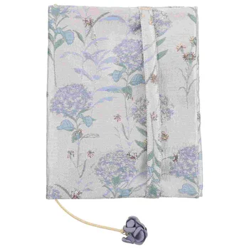 Book Cover ръкав протектор меки корици миещи се декоративни книги флорални плат мека цвете кърпа цип пътуване ръкави