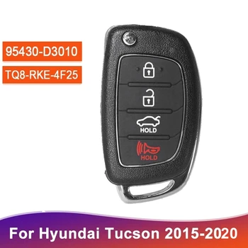 Нов TQ8-RKE-4F25 95430-D3010 Flip Remote Smart Key Fob 4 Button 433Mhz Безключов запис за Hyundai Tucson 2015-2020