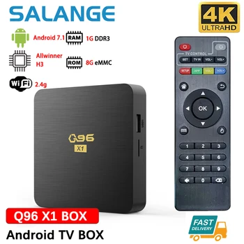 Smart TV Box Q96 X1 Android 4K 8K HD гласов асистент TV Box 3D Play Store TV Box 1GB 8G Домашно кино HD видео плейър