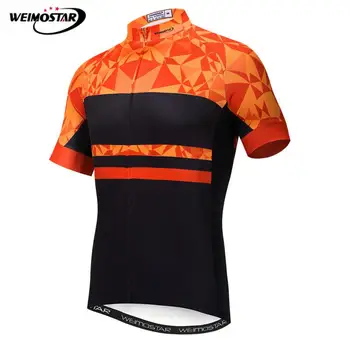 Weimostar Pro Summer Cycling Jersey Shirt Men Summer Mountain Bike Clothing Maillot Ciclismo Team Quick Dry Bicycle Wear Дрехи