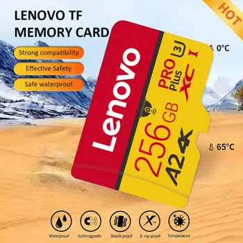 Lenovo Class10 2TB 256GB Micro TF / SD карта 1TB клас 10 високоскоростна карта с памет 128GB TF карта 512GB мини SD карта за телефони дронове