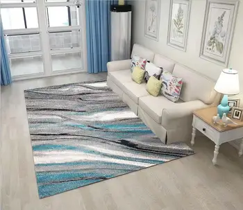 X2230 Модерен минималистичен килим, домашен килим за спалня