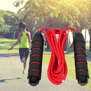Скачане на въже Регулируем ергономичен дизайн Помощ за упражнения 300 см тренировка фитнес прескачане на въже за дома