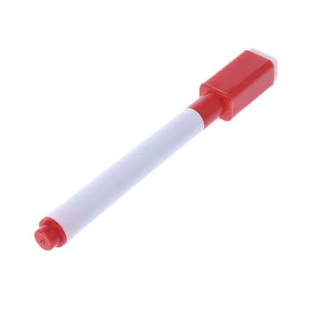 6Pcs/Set бяла дъска изтриваем маркер писалка с гумичка училищни пособия L4MD