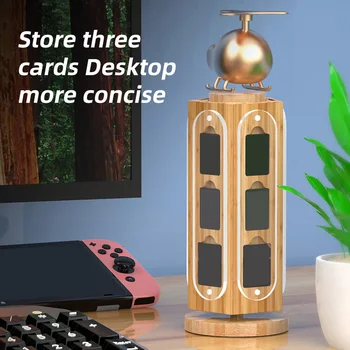 Game Cards Storage Holder Game Card Case For NS Switch Magnetic Closure Cartridge Cards Box For MicroSD Memory Cards