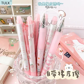 TULX сладък училищни пособия писалки сладък гел писалки японски писалки kawaii гел писалки училищни пособия сладък стационарни консумативи
