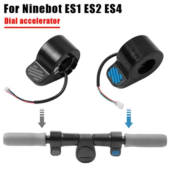 Set Rem Throttle Tombol Jari Skuter untuk Ninebot ES1/ES2/ES3/ES4 Suku Cadang Pengganti Listrik Merah Hijau Biru Warna