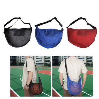Баскетбол носят чанта съхранение с презрамка топка притежателя топка чанти окото за гараж футбол упражнение практика футбол