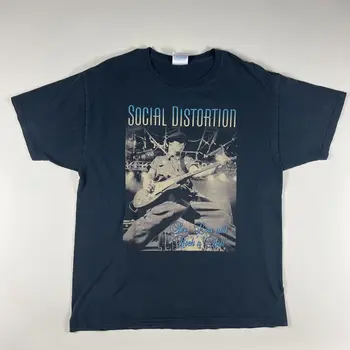 Vintage Social Distortion Band Shirt L Sex, Love And Rock 'n' Roll дълги ръкави