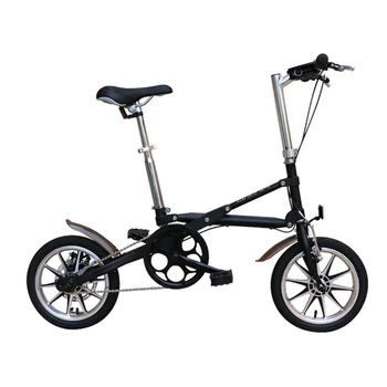 14inch сгъваем велосипед Алуминий Променлива скорост и едноскоростен велосипед Лек сгъваем велосипед, който може да се бута по желание