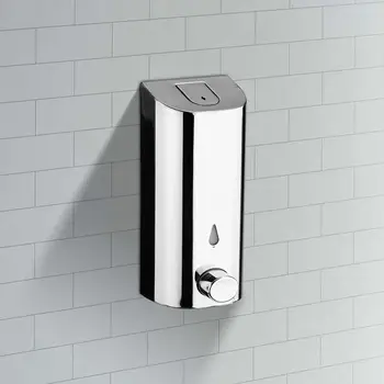 стенен дозатор за шампоан 600ml помпа дозатор душ сапун дозатор за ресторанти офис сгради кухни хотели банка