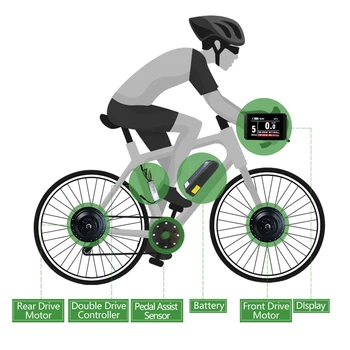 KT контролер Контролер с двойно задвижване Спортни стоки Водоустойчив конектор Електрически велосипедни компоненти Планински велосипед велосипед
