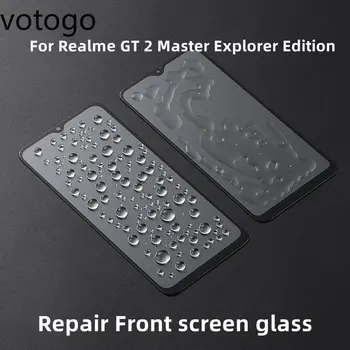 Ремонт на стъкло на предния екран + OCA за Realme GT 2 Master Explorer Edition 6.7'' GT2 5G външен LCD дисплей сензорен обектив подмяна