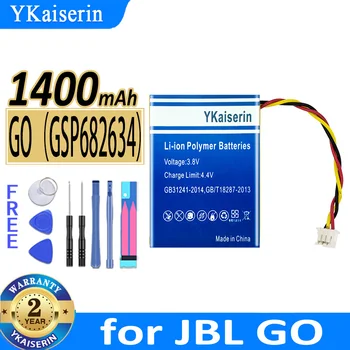 1300mAh/1400mAh YKaiserin батерия за JBL GO 3 GO3 високоговорител Bateria