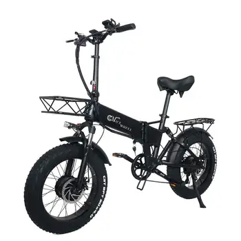 2023 Ново CMACEWHEEL RX20MAX E-bike 750W*2 Мощен двумоторен електрически велосипед 48V 17AH 20inch*4.0 Дебела гума Сгъваема Ebike 2023