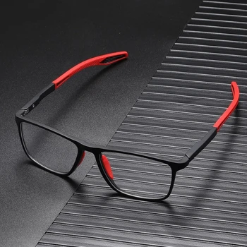 Спортни очила за четене Ултралека анти-синя светлина Пресбиопия Очила Жени Мъже Далечно виждане Оптични очила Диоптри до +4.0