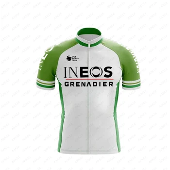 SUMMER Колоездачно джърси 2022 INEOS Team Колоездене Риза с риза за велосипеди Фланелка за мъжки велосипеди Потници Mallots Ciclismo Hombre