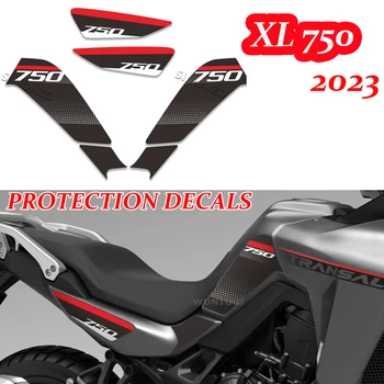 XL750 Transalp мотоциклет резервоар за гориво стикери комплект за защита за Honda XL 750 2023 аксесоари против хлъзгане устойчиви на надраскване стикери
