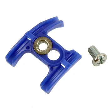 Bike Shifter Gear Cable Guide For Under Bottom Bracket With Fixing Screw Parts Anti-wear Plastic + Метални аксесоари за велосипеди