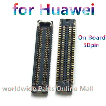 10pcs-100pcs USB порт за зареждане FPC конектор замяна Части за Huawei P20 Lite P20Lite логика на дънна платка / кабел / Flex 50pin