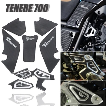 Ново ЗА YAMAHA Tenere 700 T700 XTZ 700 2019 2020 Водоустойчива подложка стикер мотоциклет 3D неплъзгащи се странични стикери за резервоар за гориво