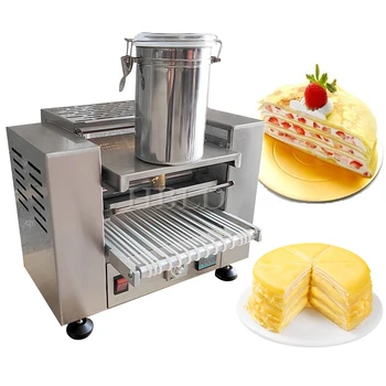 Напълно автоматична машина за торта с хиляда слоя Електрическа машина за палачинки от царевица
