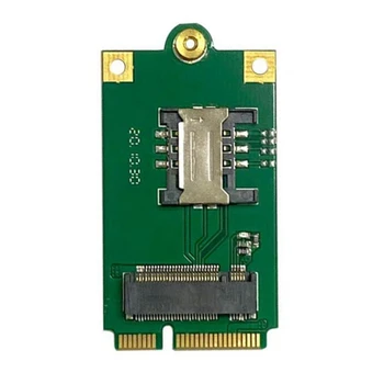 4G 5G M.2 към PCIE адаптер NGFF към мини Pci-E адаптерна платка със слот за SIM карта за L860-GL DW5820E DW5816E EM7455