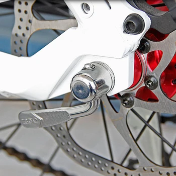 Бързо освобождаване шиш част Универсални ултралеки консумативи за треньор велосипед колоездене обратно задно колело гуми велосипеди ремонт