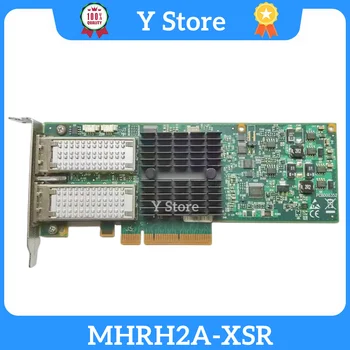 Y Магазин MHRH2A-XSR Двоен порт INFINBAND 10Gb Двоен порт PCI-E сървър адаптер мрежова карта сървър адаптер карта за Mellanox 10GbE