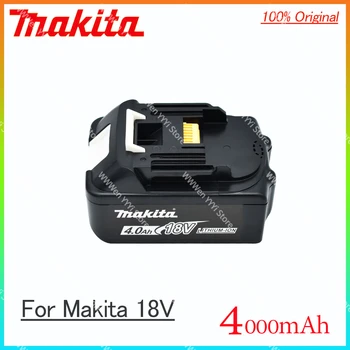18V 4.0Ah Makita оригинал с LED литиево-йонна замяна LXT BL1860B BL1860 BL1850 Makita акумулаторна батерия за електроинструмент 4AH
