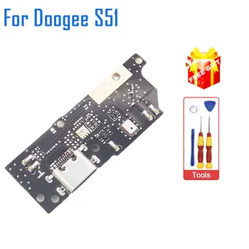 Нов оригинален DOOGEE S51 USB съвет база Plug зареждане порт борда с микрофон за DOOGEE S51 S61 смарт мобилен телефон