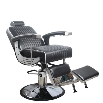 Бръснарски стол за салон Салон за красота Мебели Търговски мебели Оборудване за красота от синтетична кожа