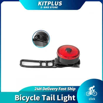 Mini LED велосипед опашката светлина USB такса велосипед задни светлини IPX4 водоустойчив предупреждение за безопасност колоездене светлина каска лампи