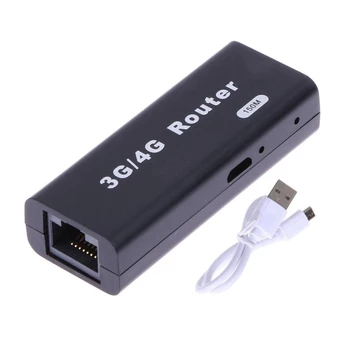 Wifi рутер USB безжичен рутер 3G / 4G Wifi Wlan Hotspot Wifi Hotspot 150Mbps RJ45 USB безжичен рутер с USB кабел