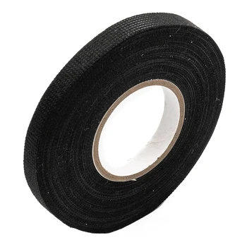 Fabric лента кабелна лента лепило лепило кърпа плат лента автомобилна кабелна лента черно свързани окабеляване лента трайни
