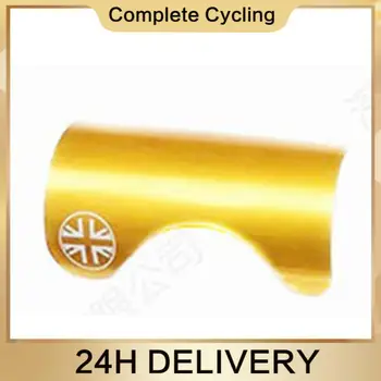 Аксесоари 1/2 кръгла трайна сгъваема велосипедна долна скоба Bike долна скоба Bb въглеродни влакна рамка протектор сгънат