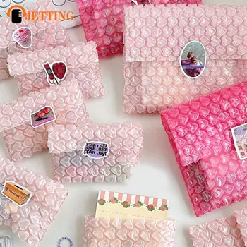 10pcs розова любовна чанта балон плик балон плик подплатен плик опаковка чанта бизнес балон плик пощенска опаковка чанта