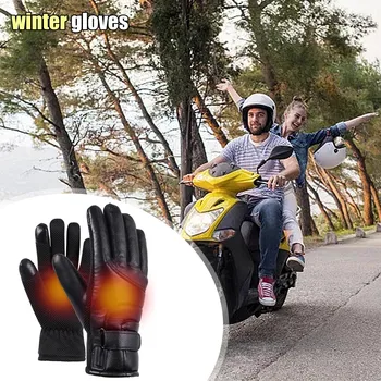 Отопляеми ръкавици Нагреватели за ръце - USB отопляеми мотоциклетни ръкавици за мъже жени | Ръкавици със сензорен екран за Hik