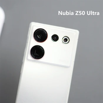 Матов прозрачен калъф за Nubia Z50 Ultra Case Мек силиконов капак за телефон за ZTE Nubia Z50Ultra Capa Тънък тънък прост броня на черупката