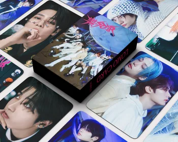  55pcs / комплект Kpop Stray kids Rock Star Lomo Cards висококачествени K-pop Straykids Photocards