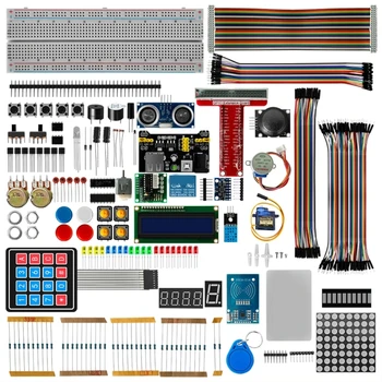 DIY E8 Project Super Starter Kit с LED кондензатор резистор за Raspberry Pi