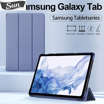 За Samsung Galaxy аксесоари за таблети Funda за Samsung Galaxy Tab S7 S8 S9 Plus A7 A8 S6 Lite S7 FE Защитен капак Funda