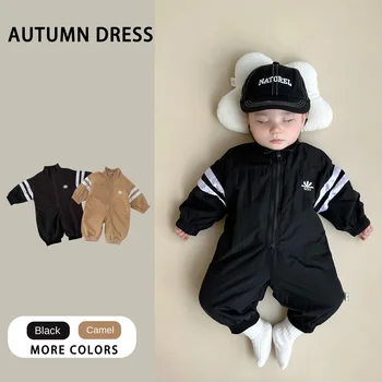 Нова мода детски дрехи пролетно и есенно палто мъжко бебешко свободно време спорт катерене женско бебешко яке навън дрехи