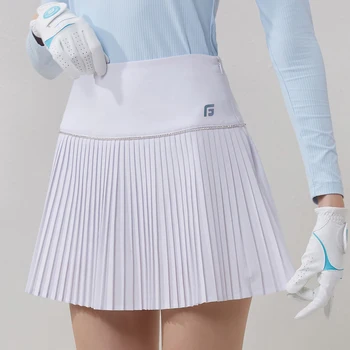 Голф есенно и пролетно облекло жени къса пола модерен открит спорт случайни момиче голф тенис пола