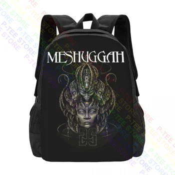 Meshuggah 25 години музикално отклонение P-1160Backpack голям капацитет реколта гимнастичка чанта