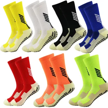 къси тръбни чорапи Футбол мъжка тренировъчна кърпа отдолу против хлъзгане удебелена средна и дълга тръба игра футболни чорапи триене resi