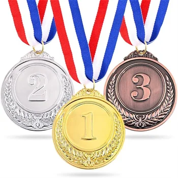 Златна сребърна бронзова награда Медали с лента Победител Медали за деца Събития Класни стаи Офис игри Спорт 1-во 2-ро 3-то място