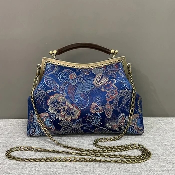 Майка подарък добре чанти оригинални ръчно изработени класически реколта жени чанта голяма пазарска чанта ръка ресни чанта