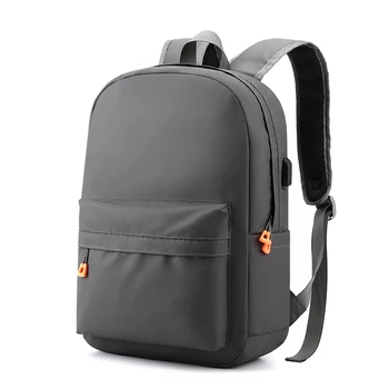 Нова мода Популярни мъжки платно пътуване спортна раница голям капацитет ученическа чанта 14inch лаптоп раница 2023 мъже Bookbag.