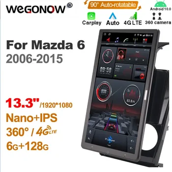 TS10 Android10.0 Ownice Car Radio Auto за Mazda 6 2006-2015 с 13.3 '' 7862 512 Без поддръжка на DVD USB Quick Charge Nano 1920 * 1080